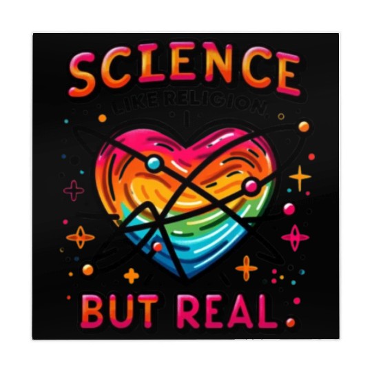 science like religion, but real Atheist Atheism Mahjong Mats