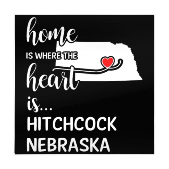 Hitchcock County Nebraska Is Where My Heart Is Mahjong Mats