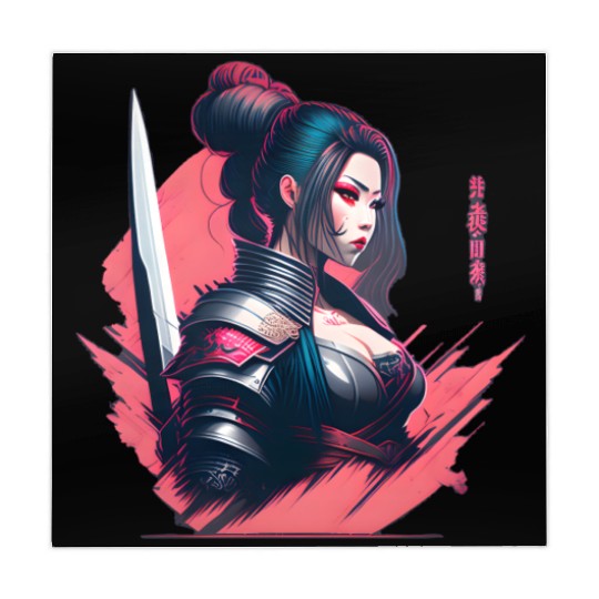 Cyberpunk Samurai Cyberpunk Mahjong Mats