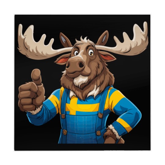 Swedish elk Mahjong Mats