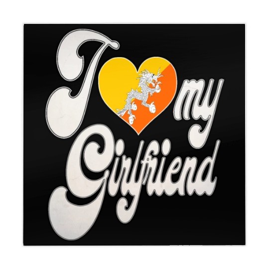 BhutanI Love My Bhutanese Girlfriend Mahjong Mats