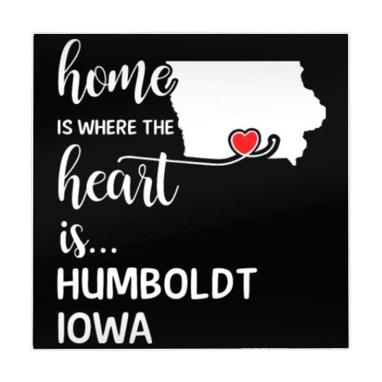Humboldt County Iowa Is Where My Heart Is Gift Mahjong Mats