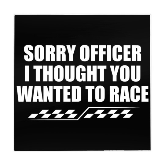 Sorry officer i thought you wanted to race Mahjong Mats