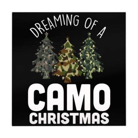 I'm Dreaming Of A Camo Christmas Camouflage Mahjong Mats