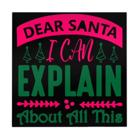 Dear Santa I can Explain About All This Mahjong Mats