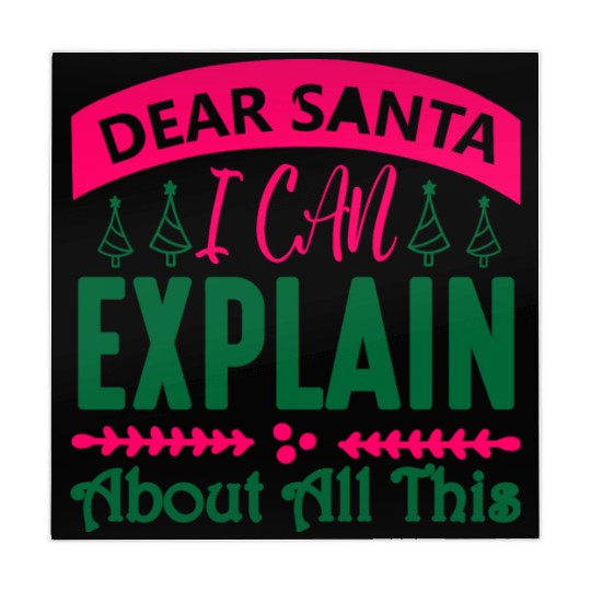 Dear Santa I can Explain About All This Mahjong Mats