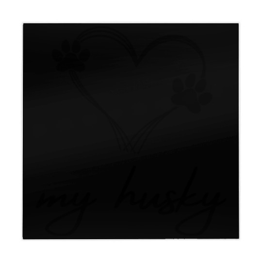 i love my husky Mahjong Mats