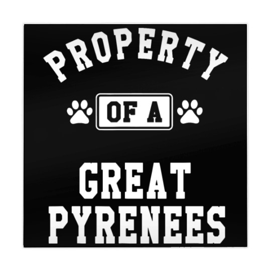 Property of Great Pyrenees Mahjong Mats