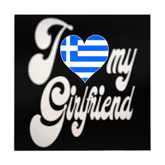 GreeceI Love My Greek Girlfriend Mahjong Mats