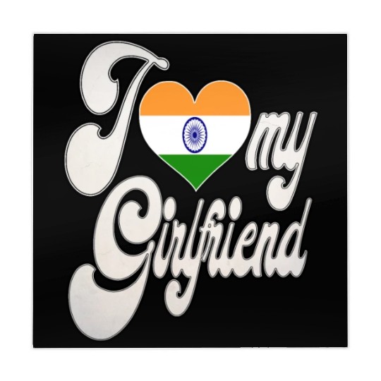 IndiaI Love My Indian Girlfriend Mahjong Mats