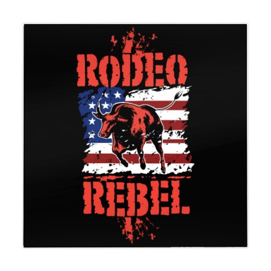 Rodeo Bull Riding Livestock Show Farmer Cattle Mahjong Mats