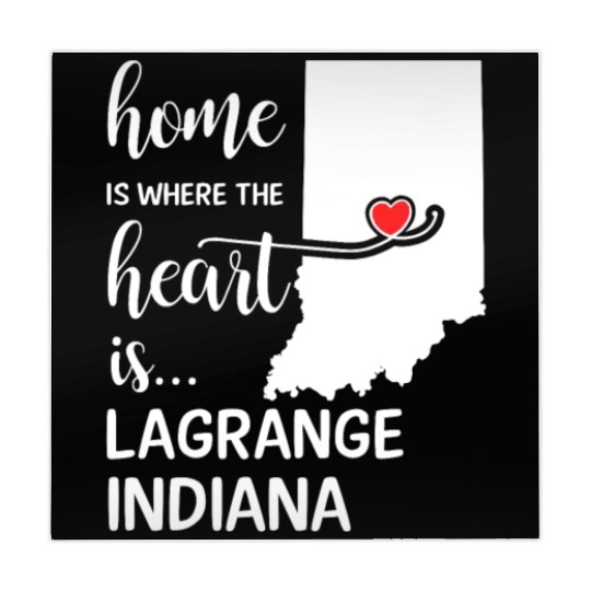 Lagrange County Indiana Is Where My Heart Is Cool Mahjong Mats