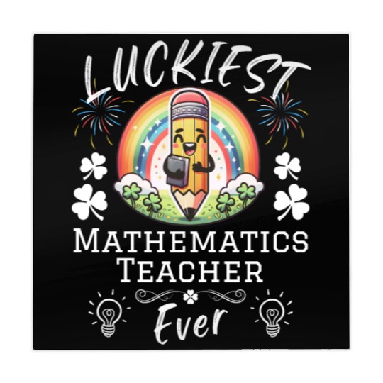 Luckiest Mathematics Teacher School Mahjong Mats