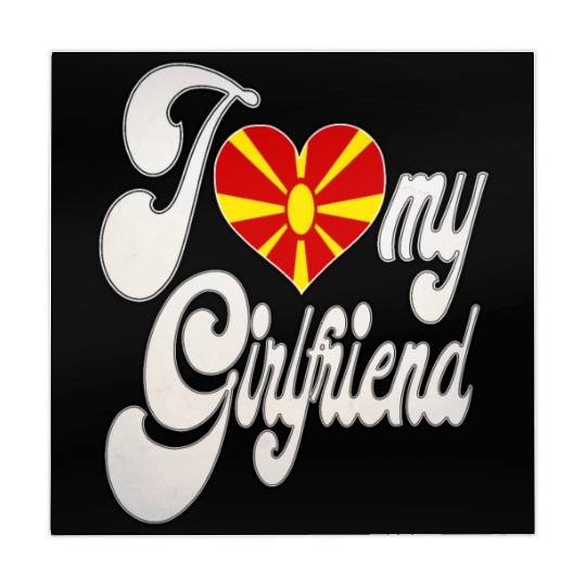 MacedoniaI Love My Macedonian Girlfriend Mahjong Mats