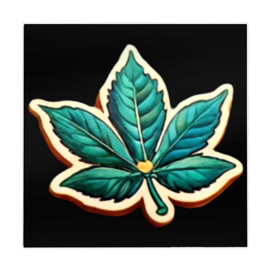 Marijuana Leaf Mahjong Mats