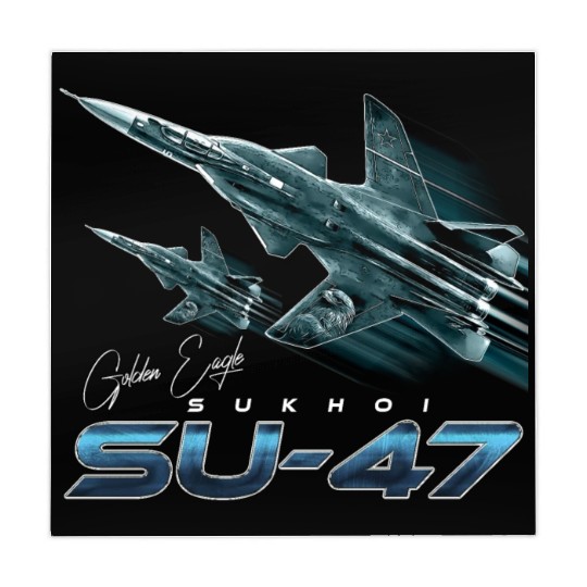Sukhoi SU-47 the Golden Eagle Russian Fighterjet Mahjong Mats
