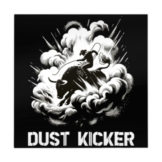 Rodeo Bull Riding Livestock Show Farmer Cattle Mahjong Mats