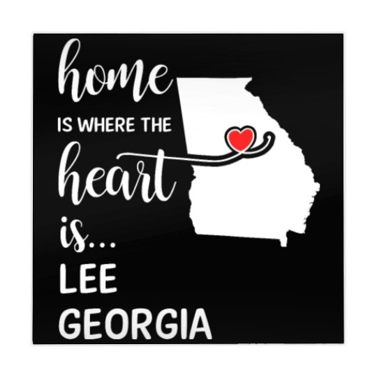 Lee County Georgia Is Where My Heart Is Cool Gift Mahjong Mats