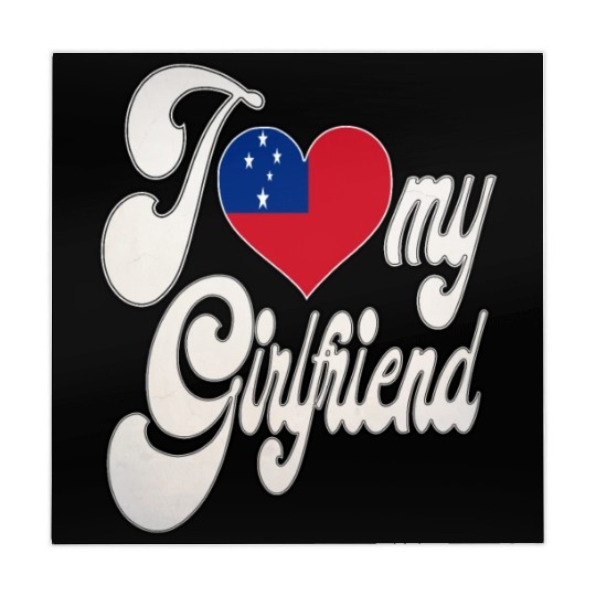 SamoaI Love My Samoan Girlfriend Mahjong Mats
