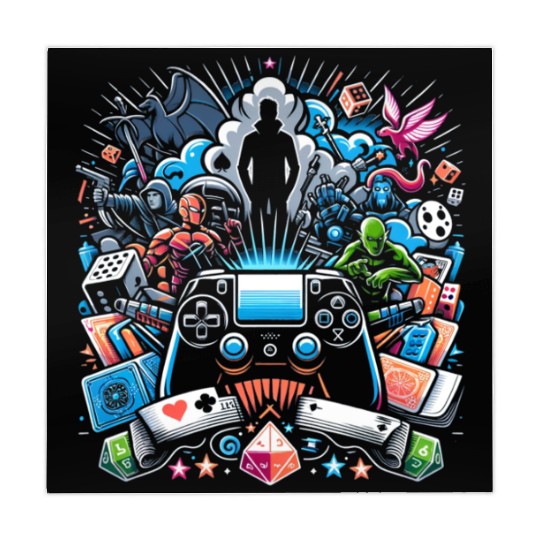 Gamer's Galaxy Mahjong Mats