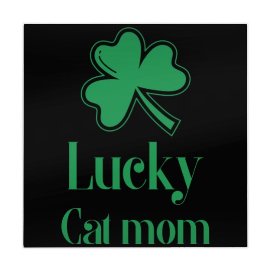 Lucky Cat Mom St Patrick's Day Mahjong Mats