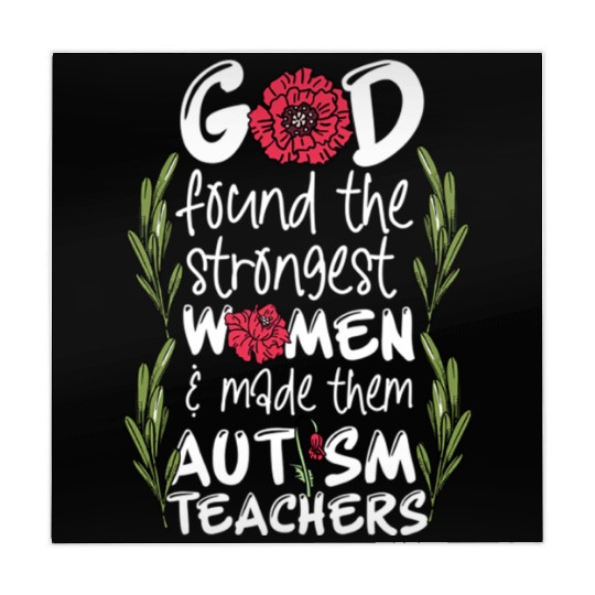 Woman Autism Teacher Mahjong Mats