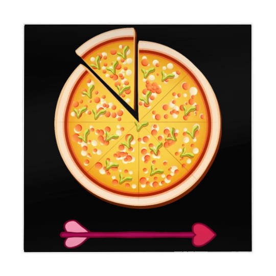 PIZZA is my valentine - Arrow Pointing Left Mahjong Mats