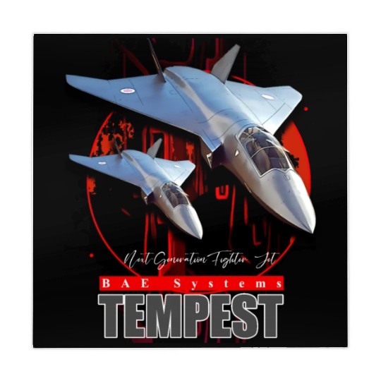 BAE Systems Tempest Next-Generation Fighter Jet Mahjong Mats
