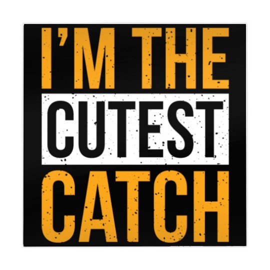 I'm The Cutest Catch Funny Fisherman Girlfriend Mahjong Mats