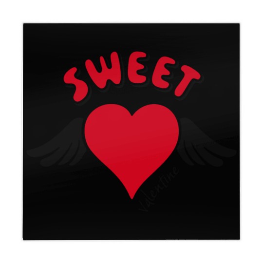 Sweet Valentine Valentine's Day Heart Cupid Wings Mahjong Mats