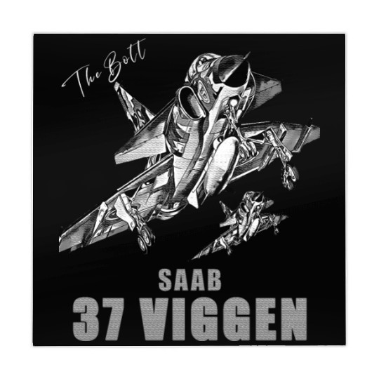Saab 37 Viggen Swedish Multi Combat Aircraft Mahjong Mats