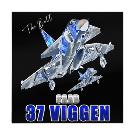 Saab 37 Viggen Swedish Multi Combat Aircraft Mahjong Mats
