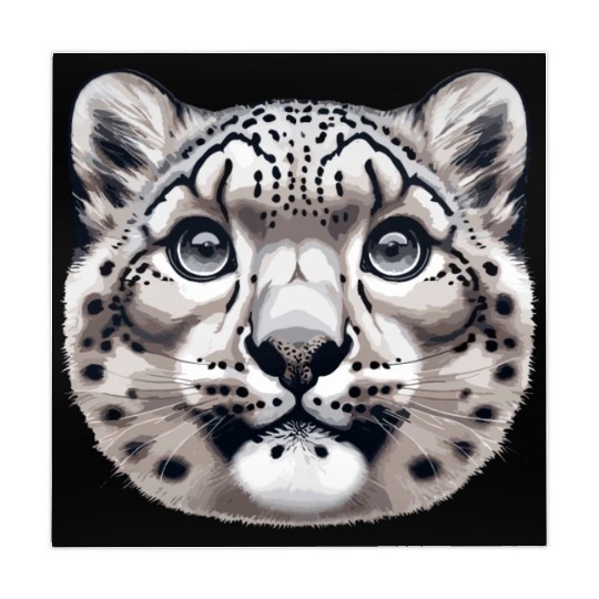 Snow Leopard Leopard White Leopard Mahjong Mats
