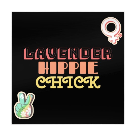 Aromatherapy Lavender Hippie Chick Mahjong Mats