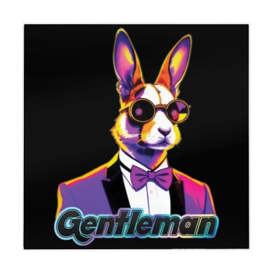 Pop Art Playboy Rabbit Gentleman Cyberpunk Bunny Mahjong Mats