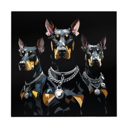 Doberman Pinscher Dog Lover Mahjong Mats