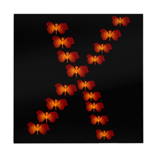 X butterfly Mahjong Mats