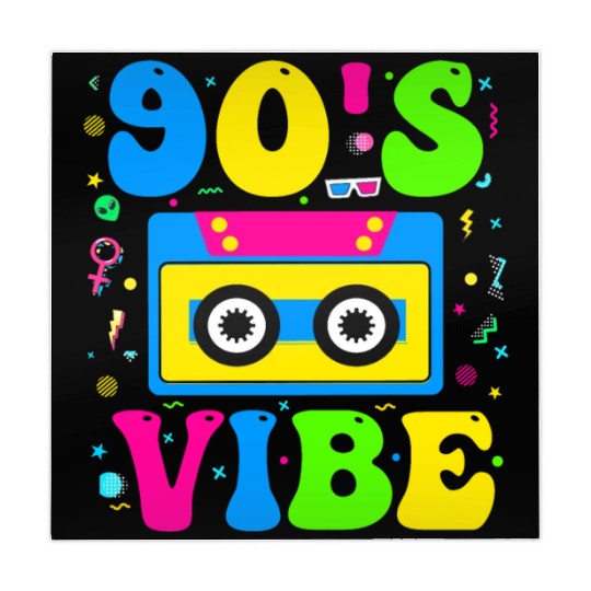 90s Vibe, 1990s Music 90s Costume Party Nineties Mahjong Mats