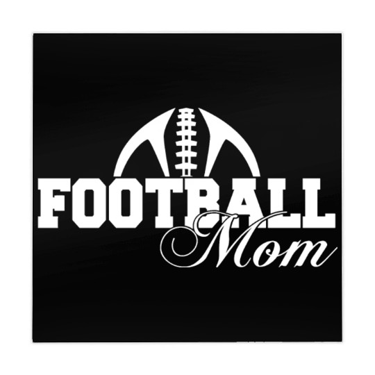 White Football Mom Passion Is Gift Cool Mahjong Mats