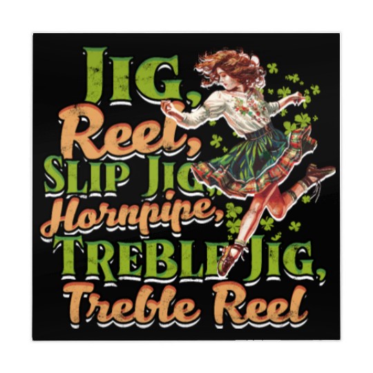 Irish Dance Jig Reel Slip Jig Hornpipe Treble Jig Mahjong Mats