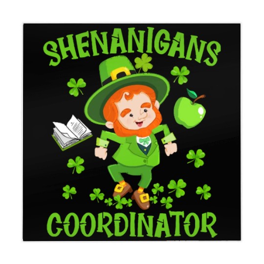 Shenanigans Coordinator Funny Teacher St Patrick Mahjong Mats