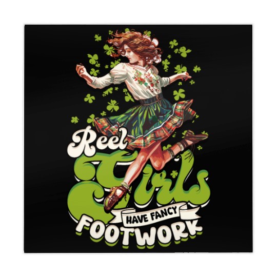 Irish Dance Reel Girls Have Fancy Footwork Mahjong Mats