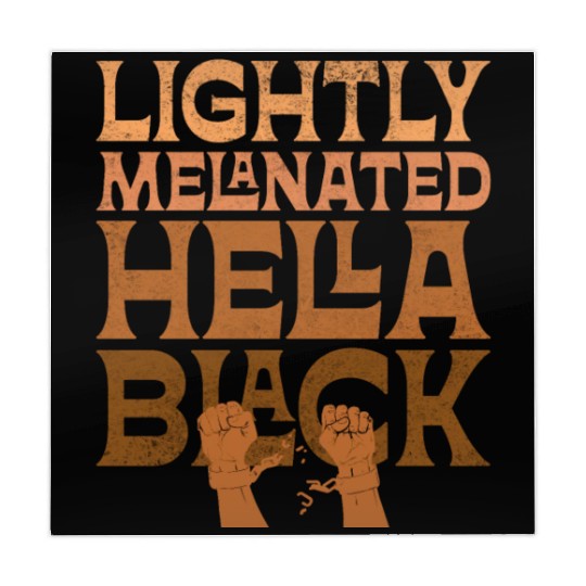 Lightly Melanated Hella Black African American Mahjong Mats