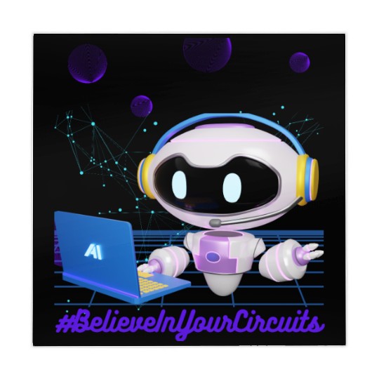 BelieveInYourCircuits AI Computer Robotic Art Mahjong Mats