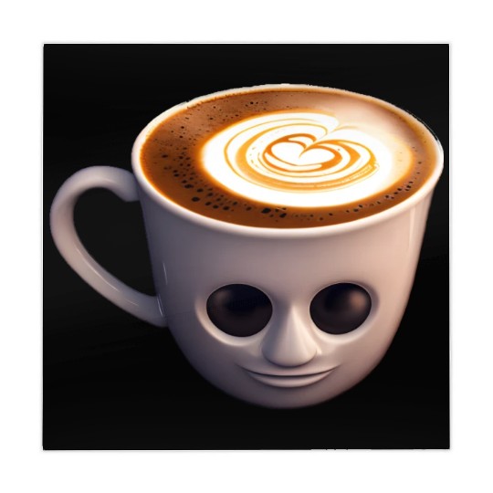 Creepy Coffee Cup Mahjong Mats