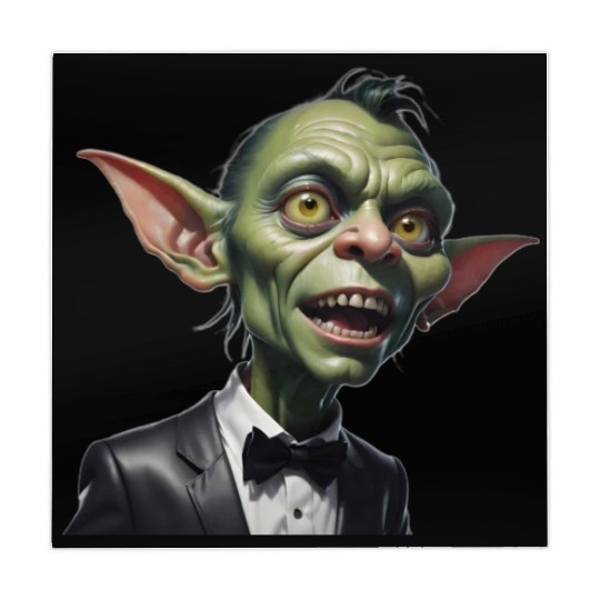 Green Goblin with Tuxedo Mahjong Mats