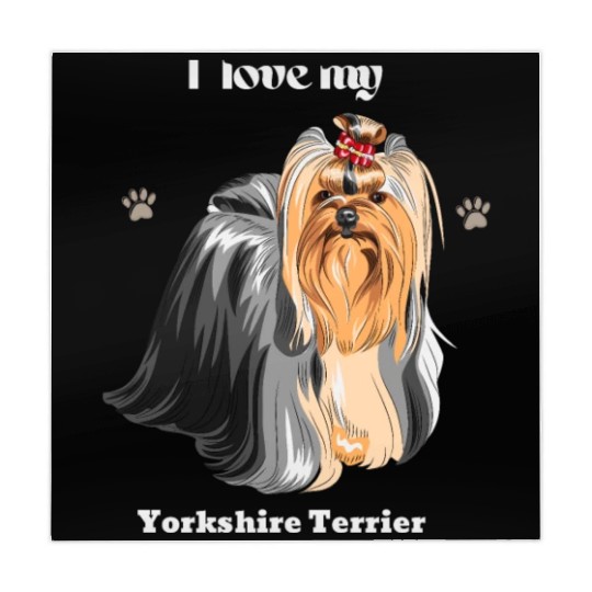 Yorkshire Terrier, Dog Dad, Dog Mom, Pet Lover Mahjong Mats