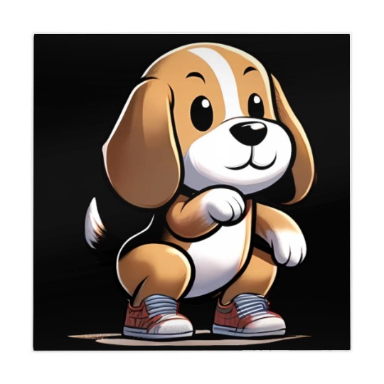 Squat Squad: Beagle's Fitness Journey Mahjong Mats