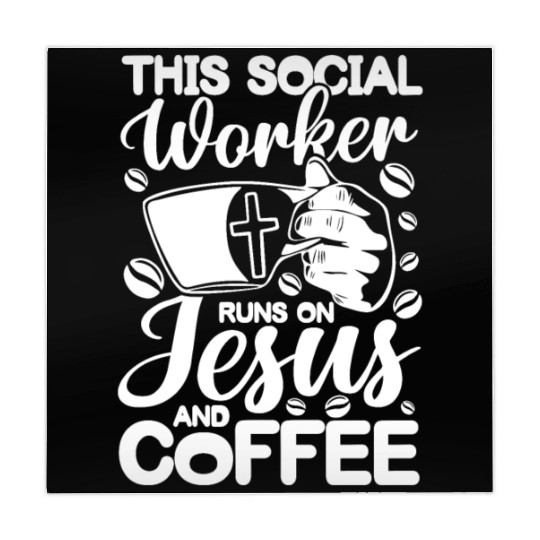 This Social Worker Runs On Jesus And Coffee Mahjong Mats