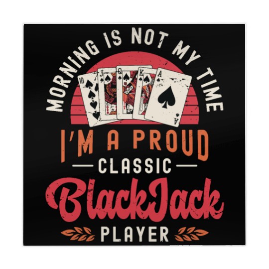 Classic Blackjack Morning Is Not My Time Casino Mahjong Mats